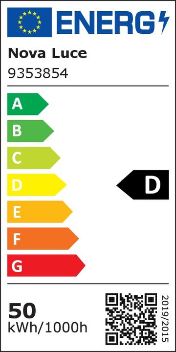 Energy Label Nova Luce Rando Thin (2864 lm)