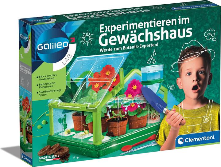 Clementoni Experimentieren im Gewächshaus