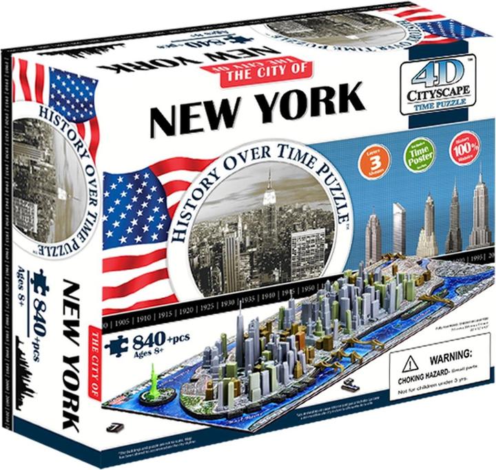 4D City New York, USA (840 pezzi)