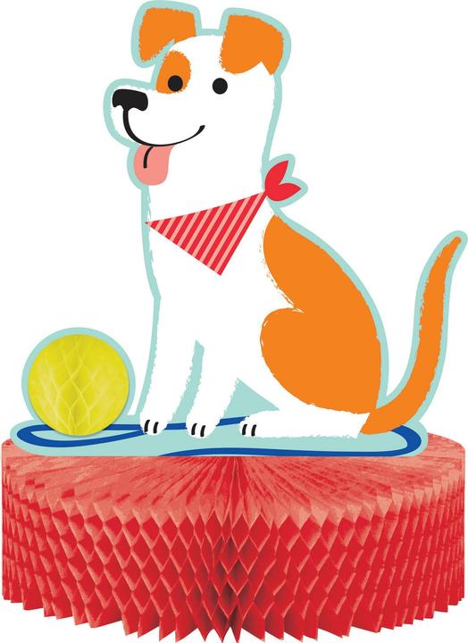 Image du produit Creative Party Centre de table pour chien en nid d'abeille