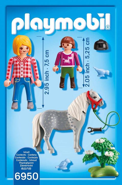Immagine prodotto Playmobil Passeggiata con il pony (6950)