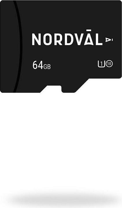 Nordval Nordväl MSD01-64GB microSD card (64 GB, microSD)