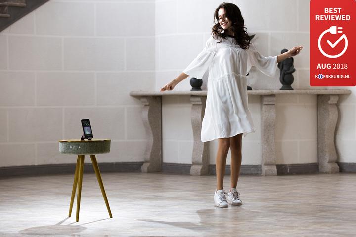 Produktbild Salora Airtable (AW) - Bluetooth Speaker - 360 Sound - Accu - 2 USB charge ) (Batteriebetrieb)