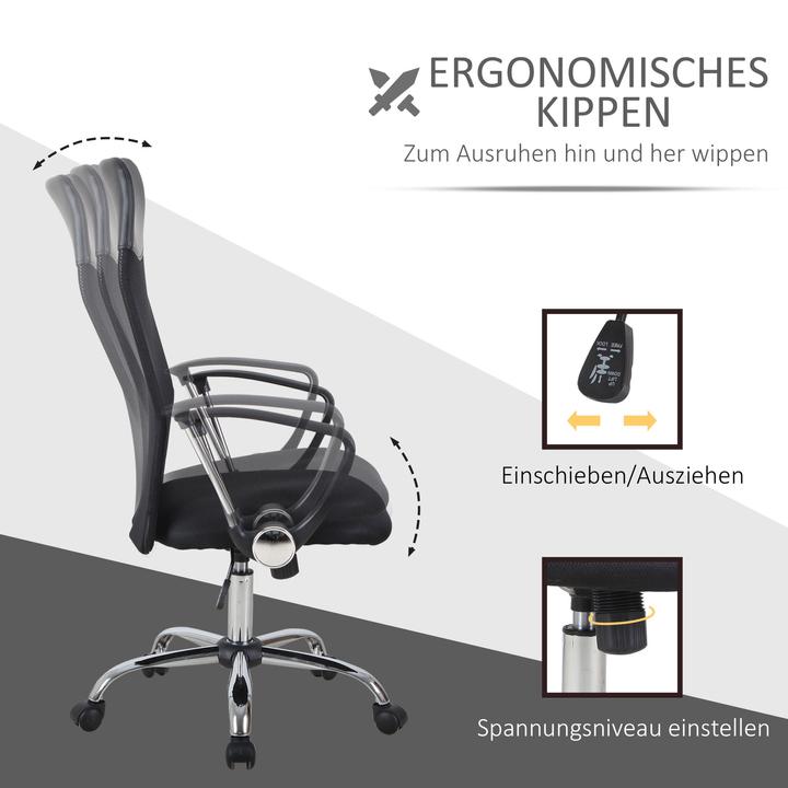 Actual product image Homcom Office chair
