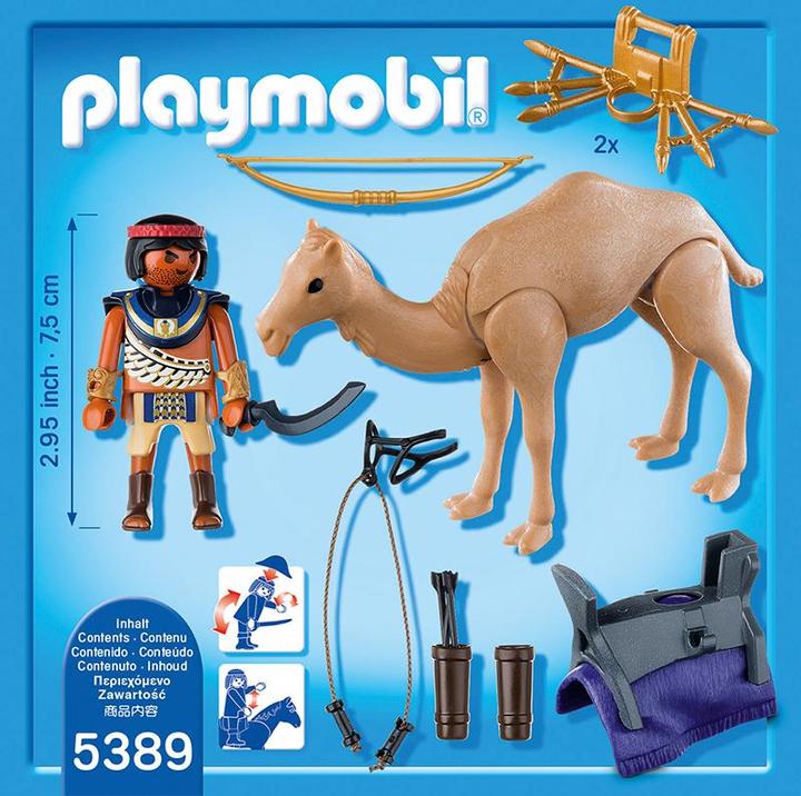 Produktbild Playmobil Ägyptischer Kamelkämpfer (5389, Playmobil History)
