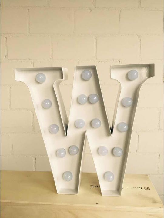 Produktbild Vegas Lights Buchstabe W