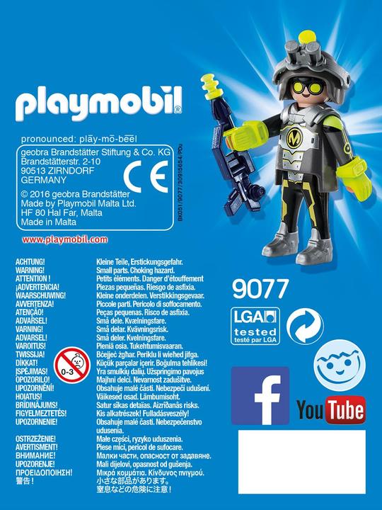 Actual product image Playmobil Mega Masters Night Spy (9077)