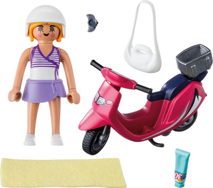 Produktbild Playmobil Strand-Girl mit Roller (9084, Playmobil Special Plus)