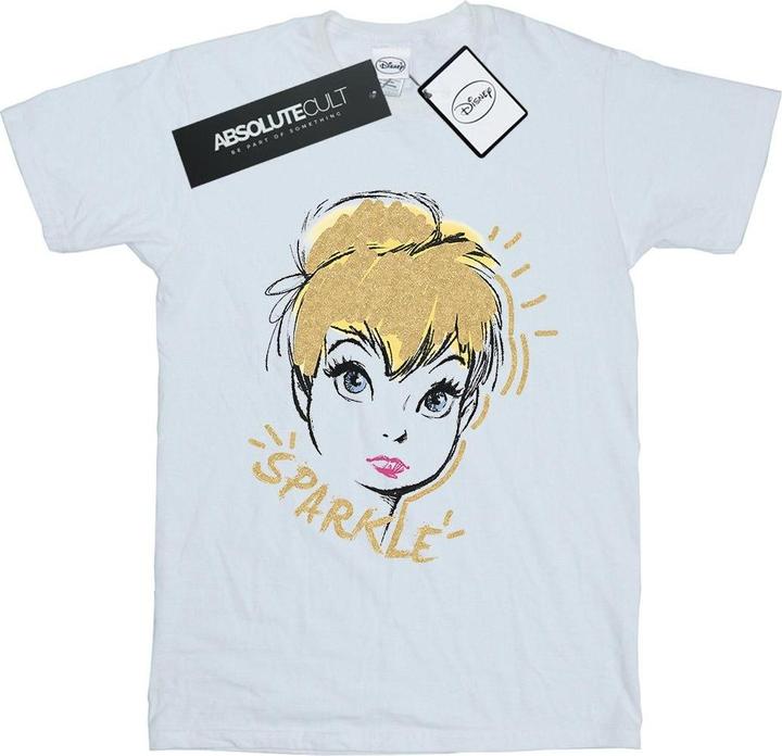 Actual product image Disney Mens Tinkerbell Sparkle T-Shirt (L)