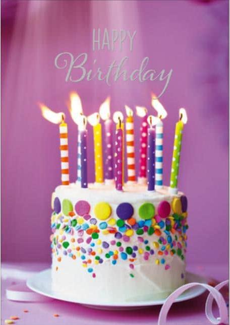 Produktbild ABC Glückwunschkarte Geburtstag A4 (1 Stk.)