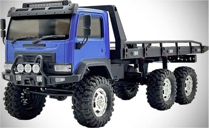 Absima CR18P Tow Truck 6x6 Brushless 1:18 RC Modèle réduit de camion électrique Crawler Allradan (RTR Prêt à fonctionner)