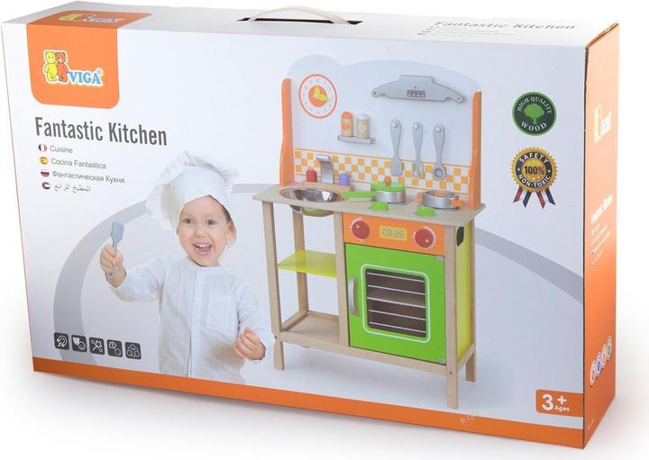 Image du produit Viga Toys Une cuisine fantastique
