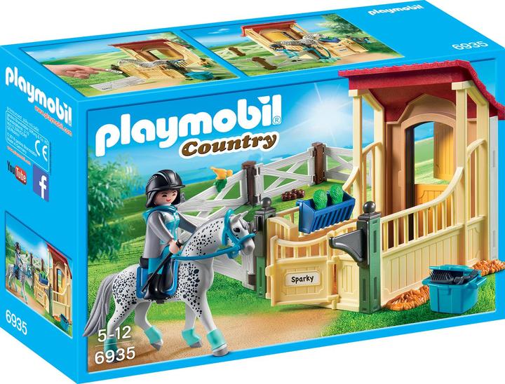 Produktbild Playmobil Pferdebox "Appaloosa" (6935, Playmobil Country)