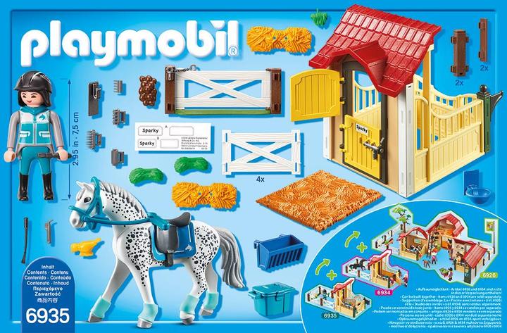 Produktbild Playmobil Pferdebox "Appaloosa" (6935, Playmobil Country)