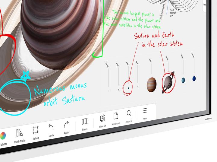 Actual product image Samsung Flip 4 Pro WM65B (3840 x 2160 Pixels, 65")