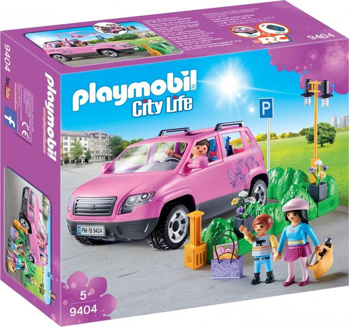 Immagine prodotto Playmobil Auto familiare con parcheggio (9404)