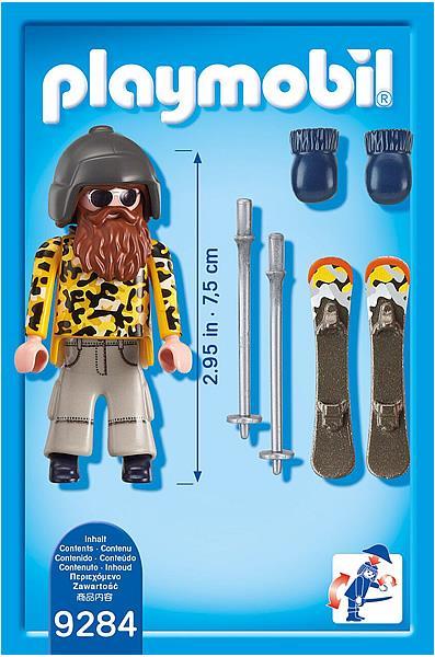 Produktbild Playmobil Skifahrer mit Snowblades (9284)