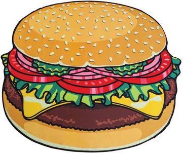 BigMouth Beach Blanket Burger (Ø 150 cm)