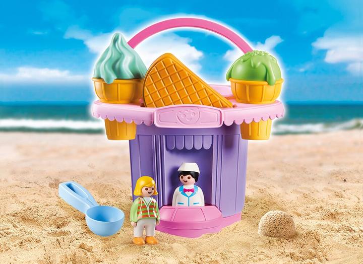 Actual product image Playmobil Sand pail "Ice cream parlor" (9406, Playmobil Sand)