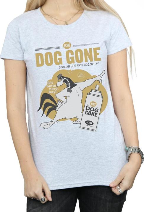 Actual product image Looney Tunes Womens/Ladies Foghorn Leghorn Dog Gone Cotton T-Shirt (XL)