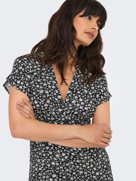 Actual product image Only Normal geschnitten V-Ausschnitt Langes Kleid Kleid (XS)
