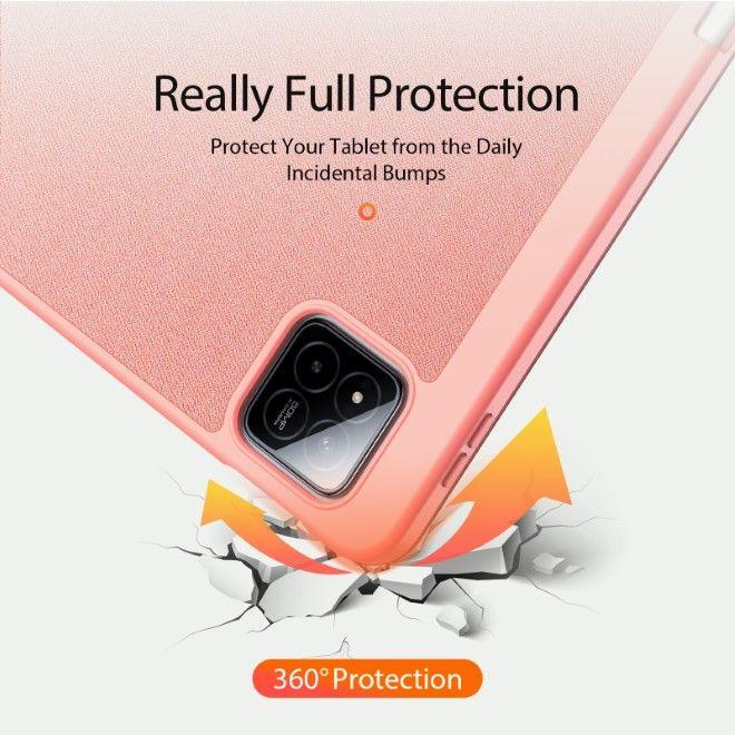 Immagine prodotto Dux Ducis Book case Xiaomi Redmi Pad 7/7 Pro Domo Series Tri-fold Stand PU Leather Tablet Cover Pink (Xiaomi Pad 7 Pro, Xiaomi Pad 7)