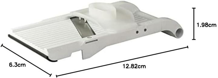 Actual product image Benriner Japanese mandoline Jumbo No. 120 plastic white