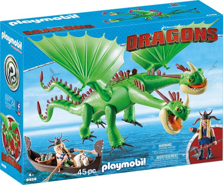 Produktbild Playmobil Raffnuss und Taffnuss mit Kotz und Würg (9458, Playmobil Dragons)