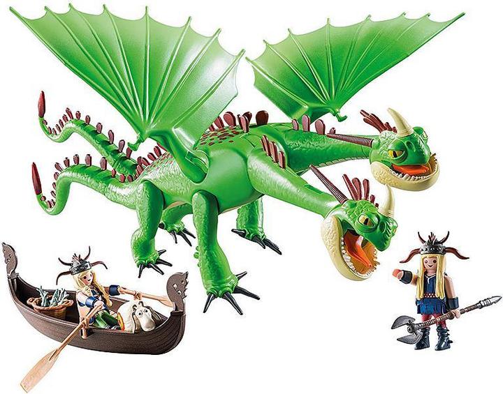 Produktbild Playmobil Raffnuss und Taffnuss mit Kotz und Würg (9458, Playmobil Dragons)