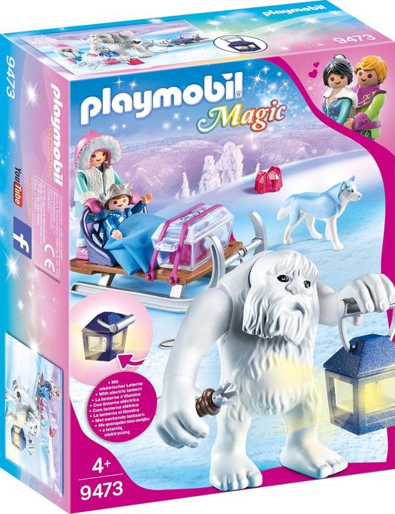 Playmobil Schneetroll mit Schlitten (9473, Playmobil Magic)