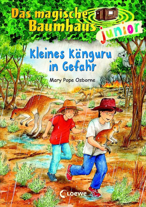 Actual product image Das magische Baumhaus junior 18 - Kleines Känguru in Gefahr (German, Mary Pope Osborne, Jutta knipping, Sabine Rahn, 2019)