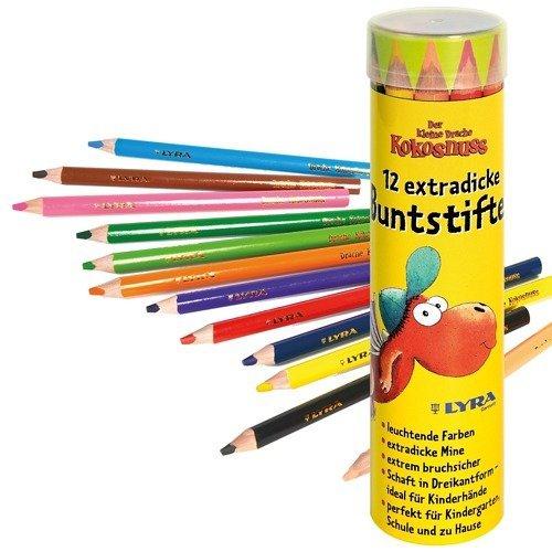 Image du produit Le petit dragon Noix de coco crayons de couleur (12 x)