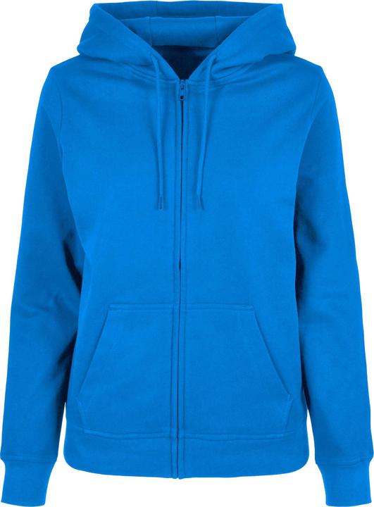 Build Your Brand Basic Hoodie mit durchgehendem Reissverschluss
