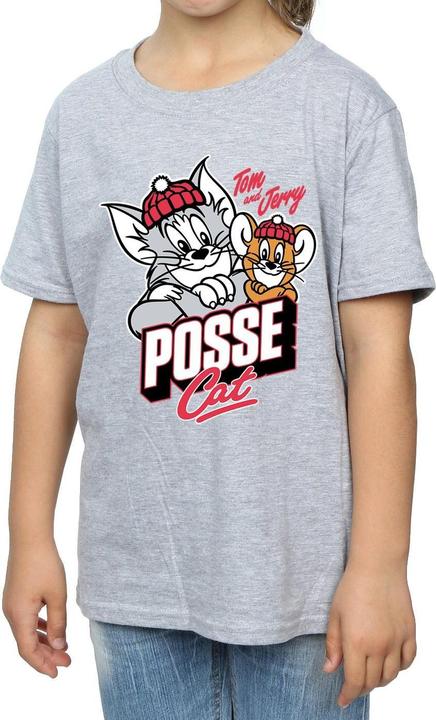 Image du produit Tom & Jerry - T-shirt POSSE CAT - Fille (140, 146)