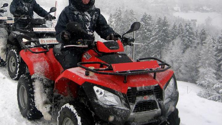 Immagine prodotto Giro in quad nella neve 5h (1 pers.)