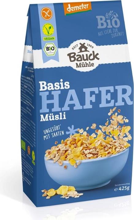 Image du produit Bauckhof Avoine Muesli de base non sucré / sans gluten (425 g)