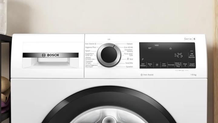Produktbild Bosch Hausgeräte Bosch - WGG244ZANL - Serie 6 - Wasmachine met stoom - 1400 rpm - Energielabel A (WGG244ZANL) (9 kg, Links)