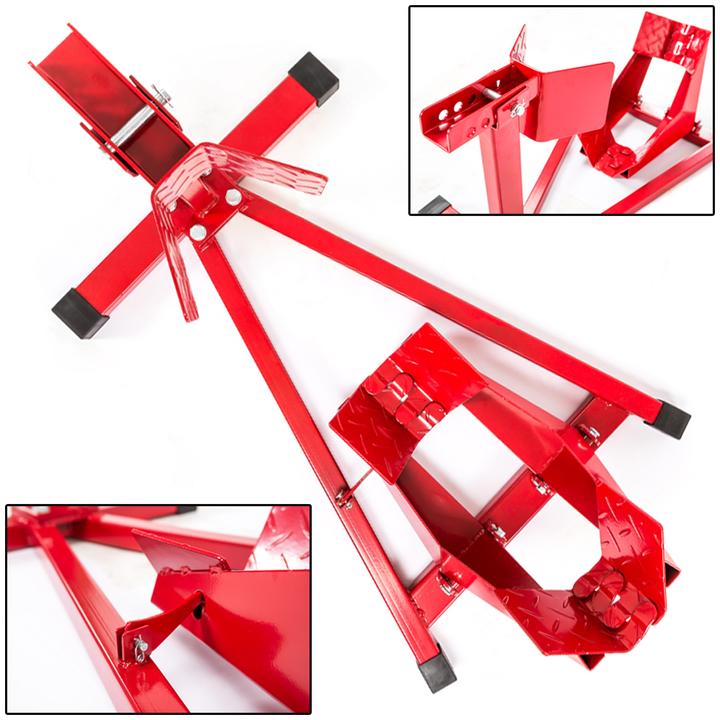 Actual product image tectake Motorcycle stand