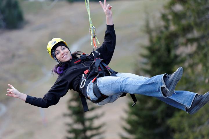Image du produit Bon cadeau, tyrolienne "Flying Fox
