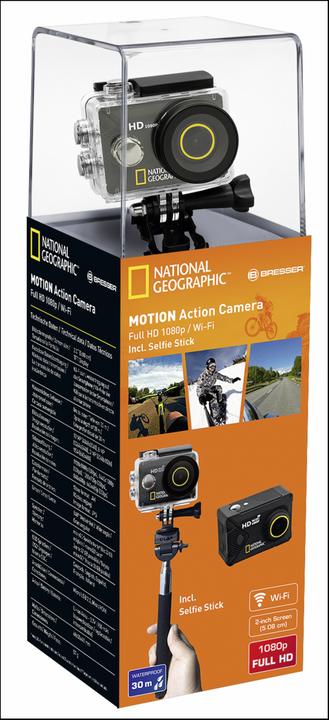 Produktbild National Geographic Full-HD Action Camera WLAN 140° (30p, Full HD)
