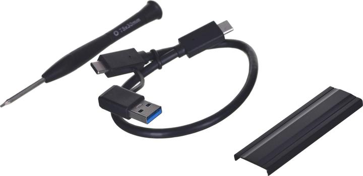 Actual product image Patriot ext storage enclosure for NVMe SSD USB 3.2 RGB (M.2 2242, M.2 2230, M.2 2280, M.2 2260)