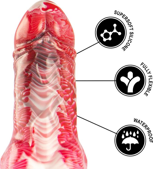 Actual product image Epic Helios Dildo With Testicle Heat And Ecstasy