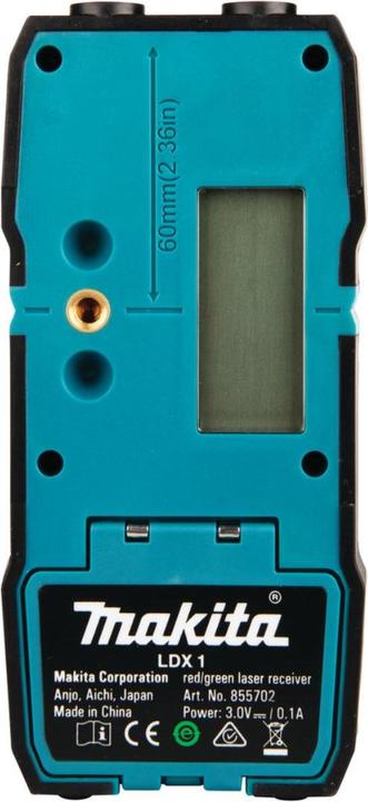 Actual product image Makita LE00855702 Laser target electronic + clamp Red + Green SK105 & SK106