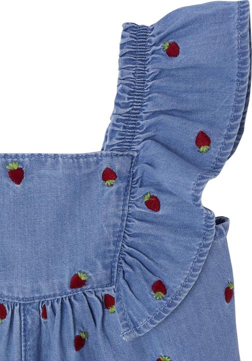 Vertbaudet Baby Kurzoverall aus luftigem Denim