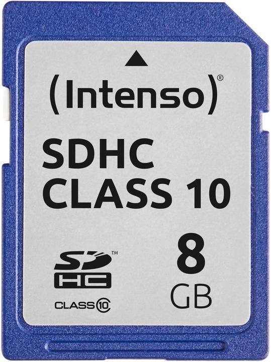 Produktbild Intenso SD Class 10 (8 GB, SDHC, U1, UHS-I)