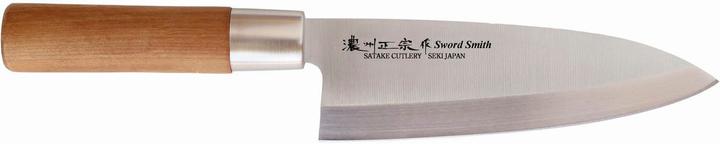Satake Noushu Masamuke Saku Chrome Deba -kokkiveitsi (16 cm)
