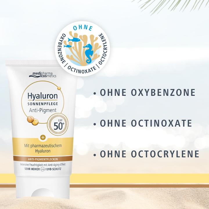 Immagine prodotto Dr. Theiss Hyaluron Sunp. Viso Anti-Pig.&Anti-Age SPF50, 50 ml CRE (Crema solare viso, SPF 50+, 50 ml)