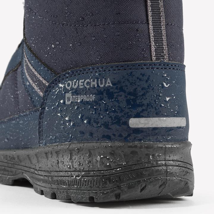 Image du produit Quechua Chaussures d'hiver enfants taille 35-38 laçage chaud étanche randonnée hivernale - SH100 (37)
