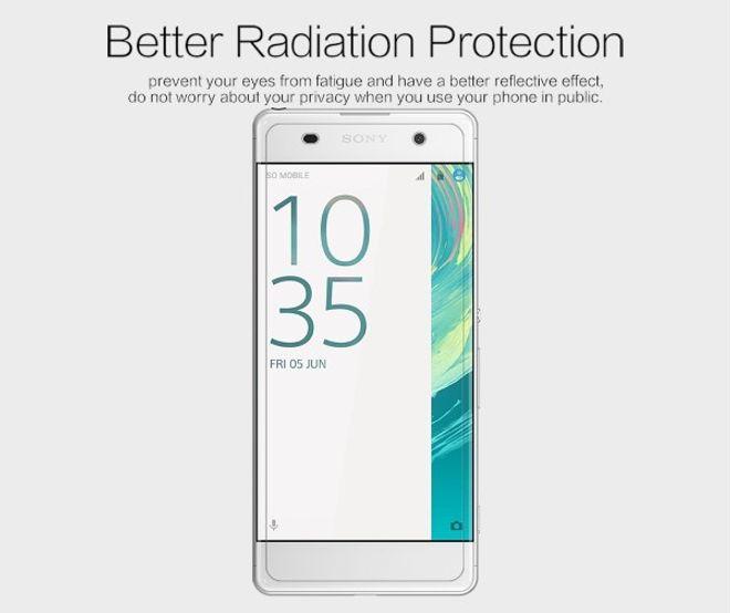 Actual product image Nillkin Matte Series (1 Piece, Sony Xperia XA)