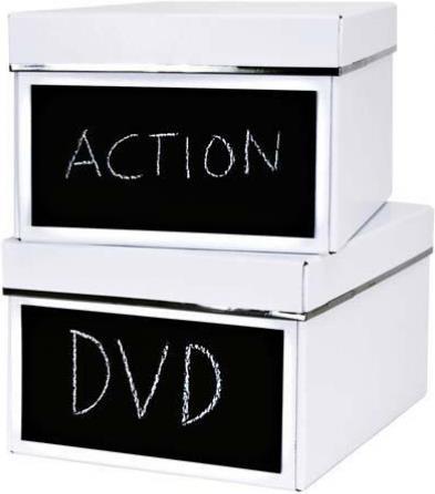 Love it Store it Box DVD con lavagna